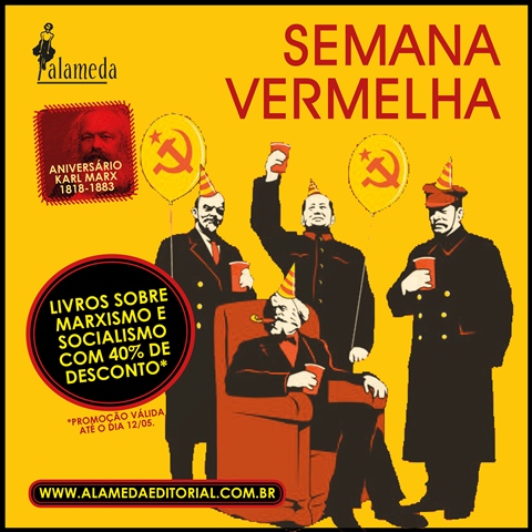 Semana Vermelha na Editora Alameda Editorial